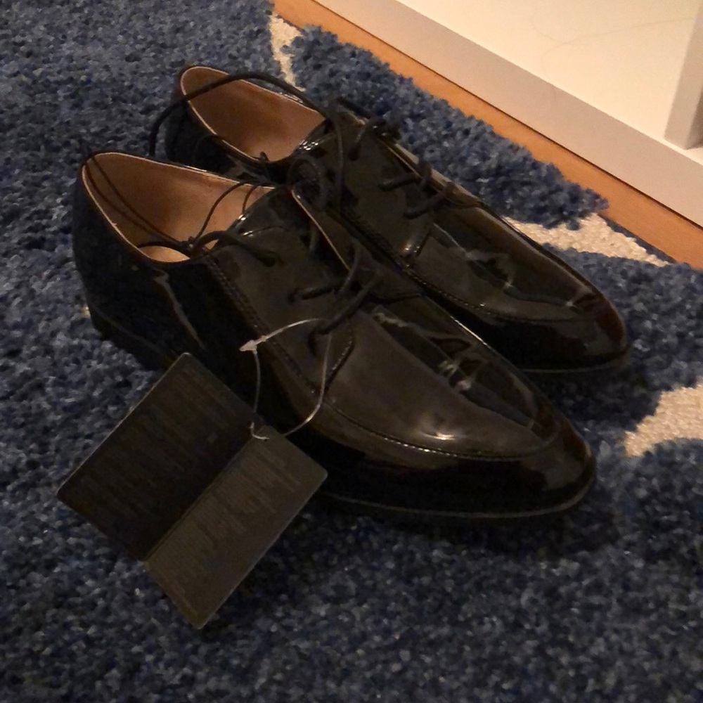 Forever 21 Black Oxford Shoes